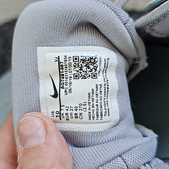 Nike Flex TR 9s, size US 10, wolf grey (light green) - Picture 5 of 5